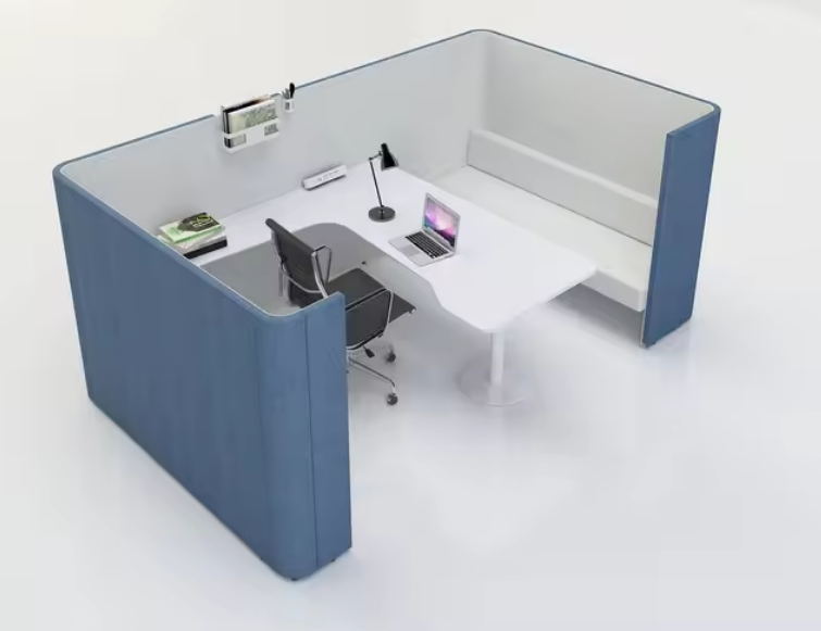 Commercial Furniture Office Desks Computer Table Office Partitions Work Table Modular Cubicle Workstations with Ergonomics Chair